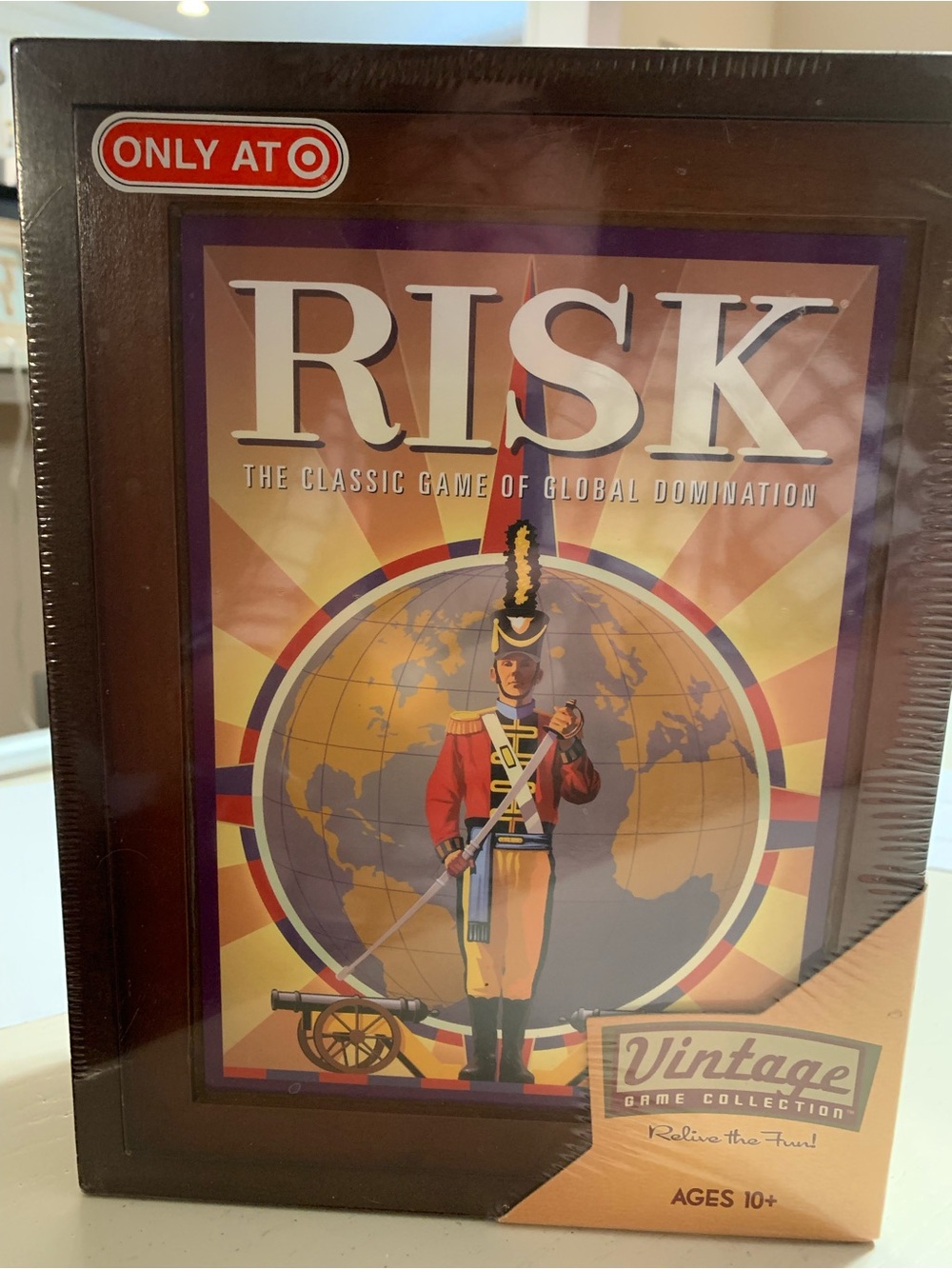 Risk Vintage Game - Red & Gold Edition by Hasbro - Target Exclusive